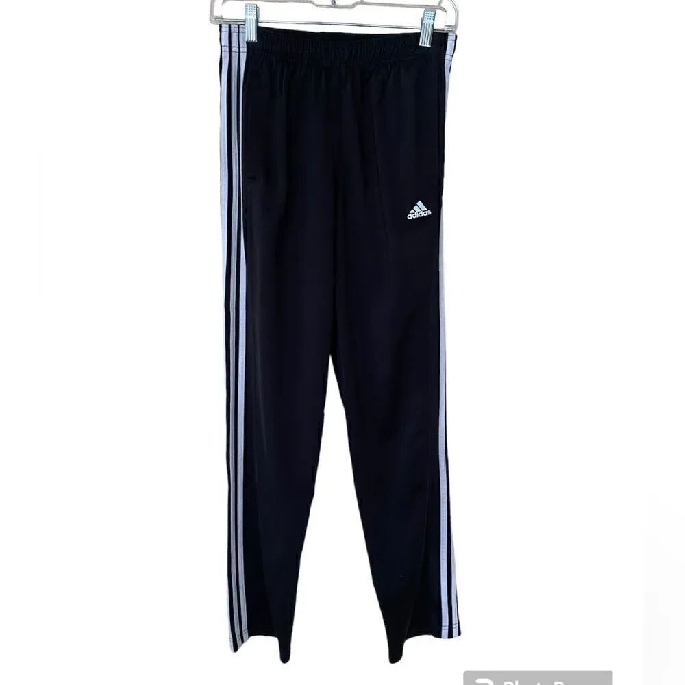 Adidas Mens Climalite 3 Stripe Tracksuit Pant